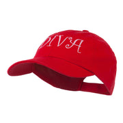 Wording of Diva Embroidered Cap