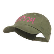 Wording of Diva Embroidered Cap