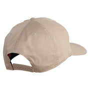 Diamond Jewelry Patched Solid Cotton Twill Pro Style Cap - Khaki OSFM