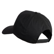 USS Oklahoma BB 37 Blue Patched Solid Cotton Twill 5 Panel Prostyle Snap Cap - Black OSFM