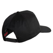 USS Oklahoma BB 37 Blue Patched Solid Cotton Twill 5 Panel Prostyle Snap Cap - Black OSFM