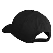 Diamond Jewelry Patched Solid Cotton Twill Pro Style Cap - Black OSFM
