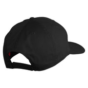 Diamond Jewelry Patched Solid Cotton Twill Pro Style Cap - Black OSFM