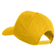 USS Oklahoma BB 37 Blue Patched Solid Cotton Twill 5 Panel Prostyle Snap Cap - Yellow OSFM
