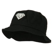 Diamond Jewelry Logo Embroidered Bucket Hat