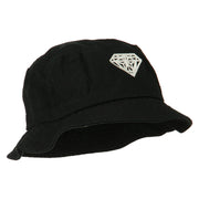 Diamond Jewelry Logo Embroidered Bucket Hat