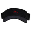 ATL Embroidered Cotton Twill Sun Visor - Black OSFM