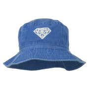 Diamond Jewelry Logo Embroidered Bucket Hat