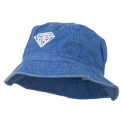 Diamond Jewelry Logo Embroidered Bucket Hat