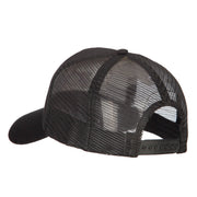 82nd Airborne Retired Embroidered Solid Cotton Mesh Pro Cap