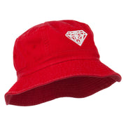 Diamond Jewelry Logo Embroidered Bucket Hat