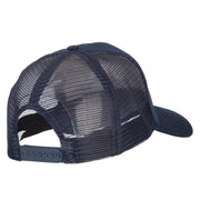 82nd Airborne Retired Embroidered Solid Cotton Mesh Pro Cap