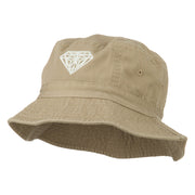 Diamond Jewelry Logo Embroidered Bucket Hat