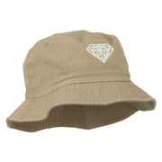 Diamond Jewelry Logo Embroidered Bucket Hat