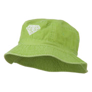 Diamond Jewelry Logo Embroidered Bucket Hat