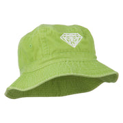 Diamond Jewelry Logo Embroidered Bucket Hat