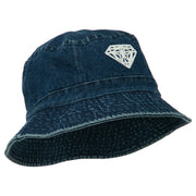 Diamond Jewelry Logo Embroidered Bucket Hat