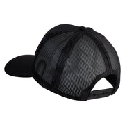 25th Infantry Division Tropic Lightening Patched Solid Cotton Twill Mesh Prostyle Cap - Black OSFM