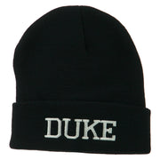 Halloween Character Duke Embroidered Beanie