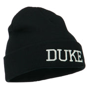 Halloween Character Duke Embroidered Beanie