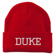 Halloween Character Duke Embroidered Beanie