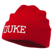 Halloween Character Duke Embroidered Beanie