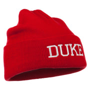 Halloween Character Duke Embroidered Beanie