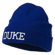 Halloween Character Duke Embroidered Beanie