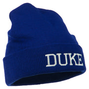 Halloween Character Duke Embroidered Beanie