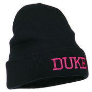 Halloween Character Duke Embroidered Beanie