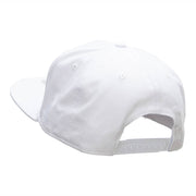 Dj Silhouette Embroidered Prostyle Snapback