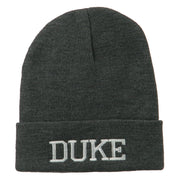 Halloween Character Duke Embroidered Beanie