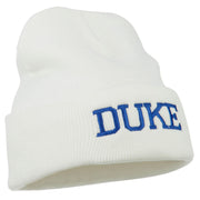 Halloween Character Duke Embroidered Beanie