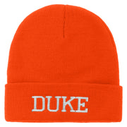 Halloween Character Duke Embroidered Beanie