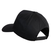 USS Constellation CV 64 Blue Patched Solid Cotton Twill 5 Panel Prostyle Snap Cap - Black OSFM