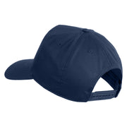 USS Constellation CV 64 Blue Patched Solid Cotton Twill 5 Panel Prostyle Snap Cap - Navy OSFM
