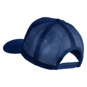 4th Infantry Division Steadfast and Loyal Patched Solid Cotton Twill Mesh Prostyle Cap - Royal OSFM