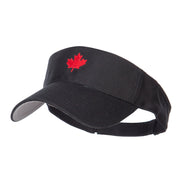 Canada Maple leaf Embroidered Sports Visor