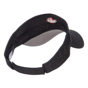 Canada Maple leaf Embroidered Sports Visor