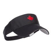 Canada Maple leaf Embroidered Sports Visor