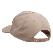 St. Patrick's Irish Beer Solid Cotton Twill 5 Panel Prostyle Snap Cap - Khaki OSFM