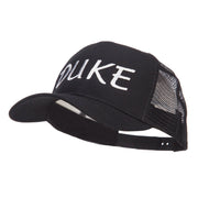 Halloween Duke Embroidered Mesh Cap