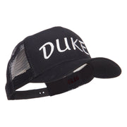 Halloween Duke Embroidered Mesh Cap