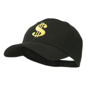 Dollar Sign Logo Embroidered Cap