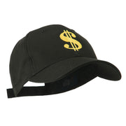 Dollar Sign Logo Embroidered Cap