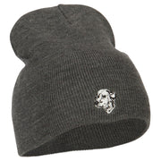 Dalmatian Embroidered Short Beanie