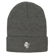 Dalmatian Embroidered Long Beanie