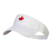 Canada Maple leaf Embroidered Sports Visor