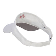 Canada Maple leaf Embroidered Sports Visor