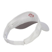 Canada Maple leaf Embroidered Sports Visor